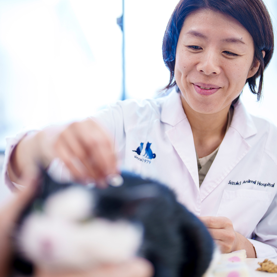 どんな症状でも、まず相談できる動物病院へ